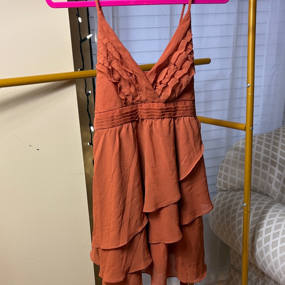 Double Zero Vintage Ruffle Dress